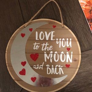 Wall Hanging with hearts